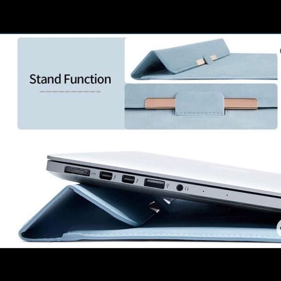 Purple laptop sleeve & pouch NWT - Picture 9 of 10